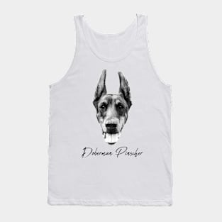 Doberman Pinscher Dog Tank Top